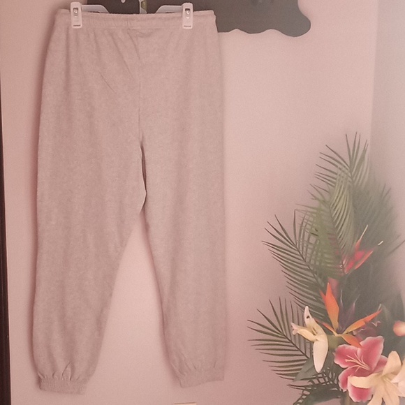 Brooklyn New York Gray Jogger Sweatpants With Pocket Sz M  Inseam 28" Rise 14" - Picture 5 of 6